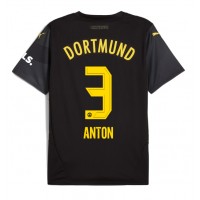 Maglia Calcio Borussia Dortmund Waldemar Anton #3 Seconda Divisa 2024-25 Manica Corta